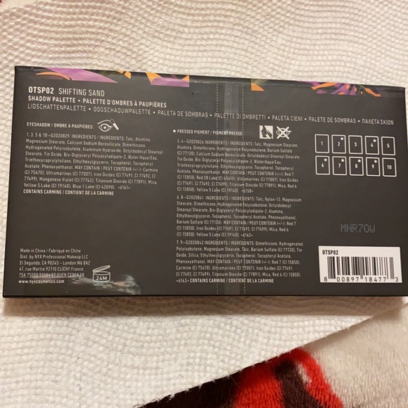 🌸 NYX off tropic eyeshadow palette - Picture 5 of 7